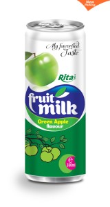330ml Green Apple Milk